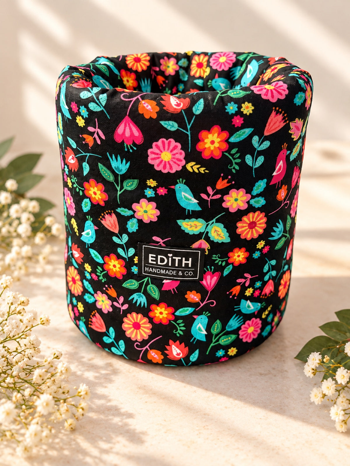 Bright Floral Bubble Bucket