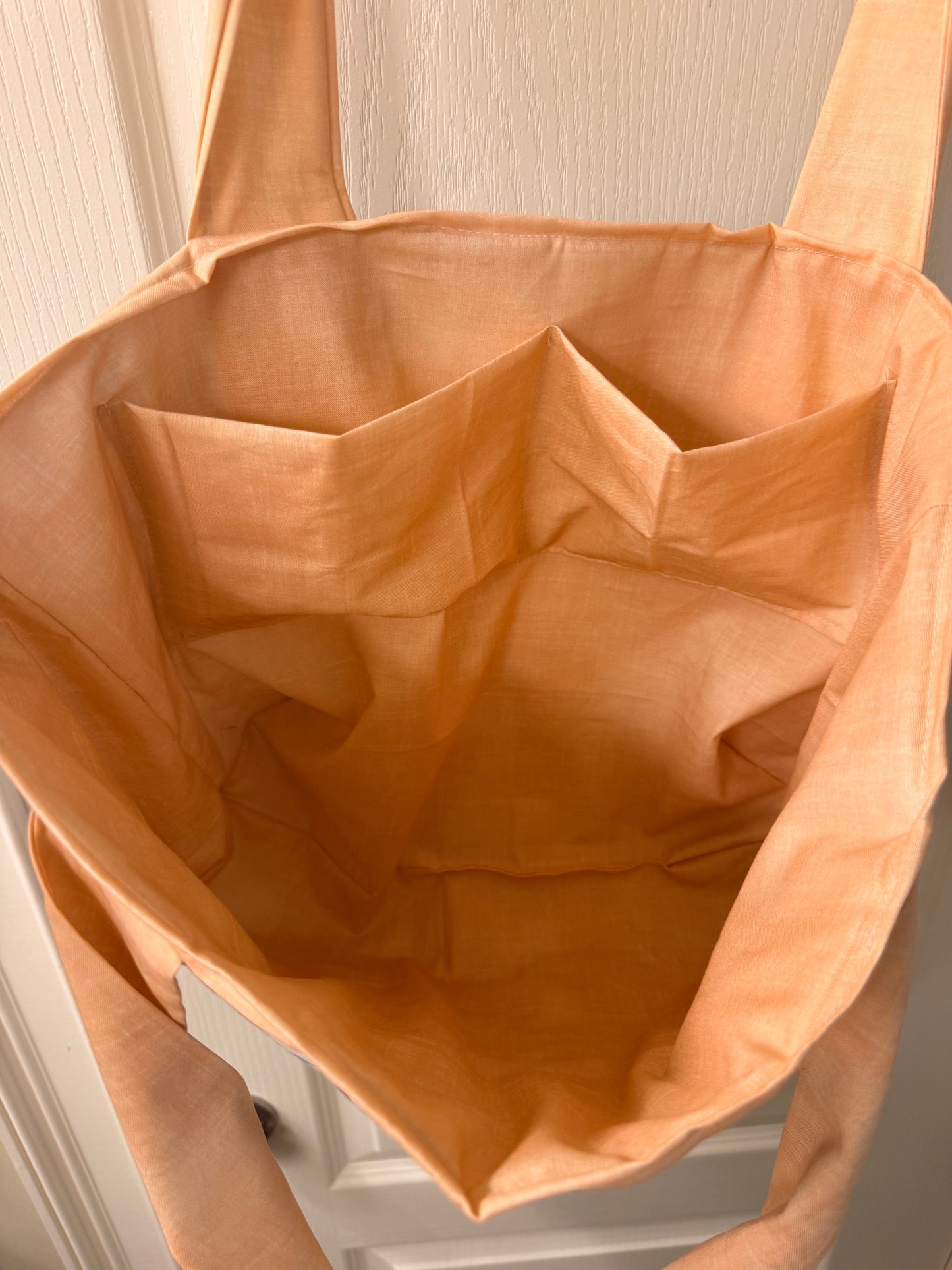 Bluebell Blush Tote💙🧡