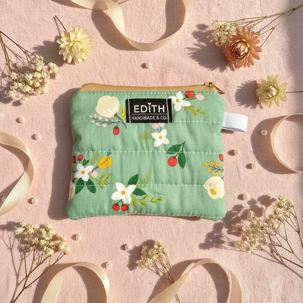 Vintage Garden Zipper wallet π·