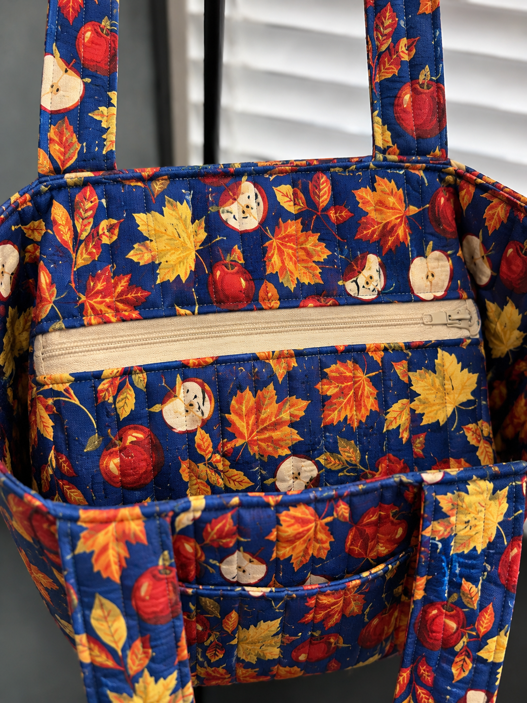 Autumn Patchwork tote bag