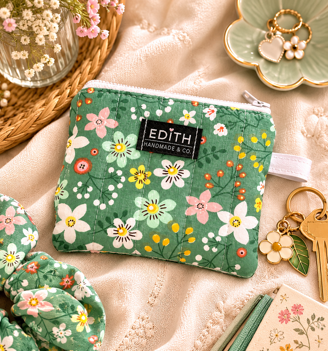 Garden Party Keychain Wallet🌷