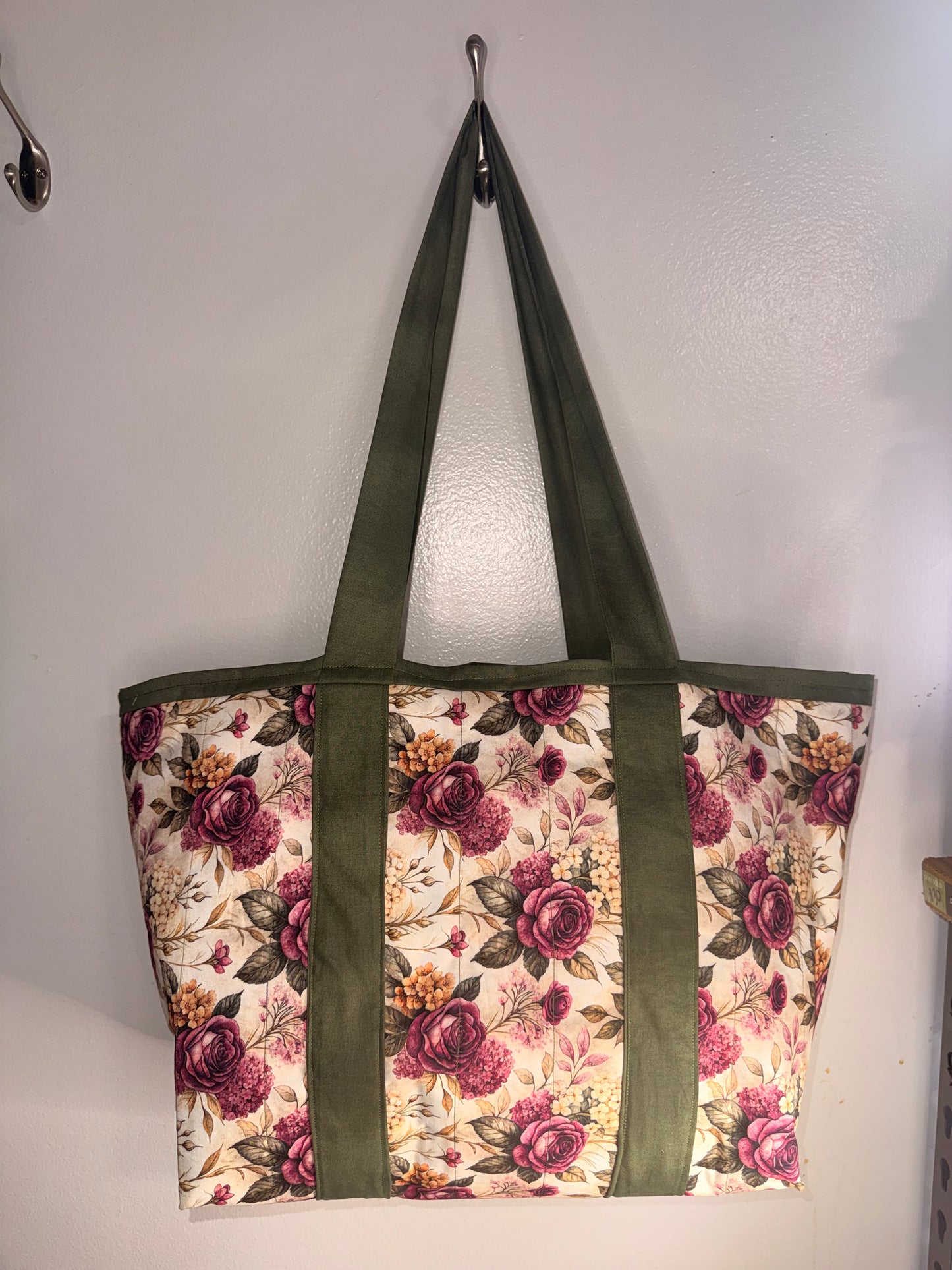 🌿💜 Plum & Sage Tote 💜🌿