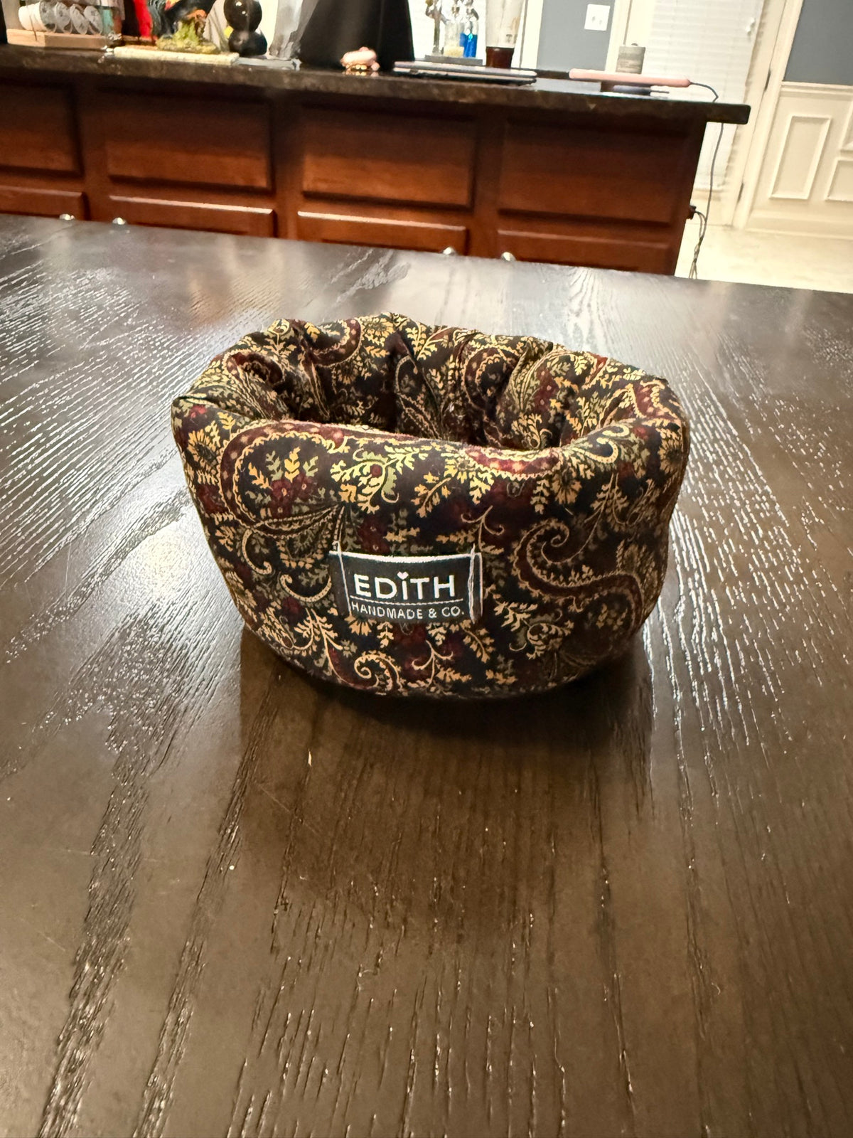 Dark Paisley Bubble Tray