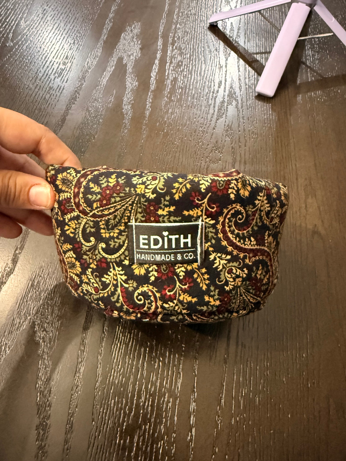 Dark Paisley Bubble Tray