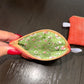 Pumpkin spice Zipper wallet, handmade zipper wallet