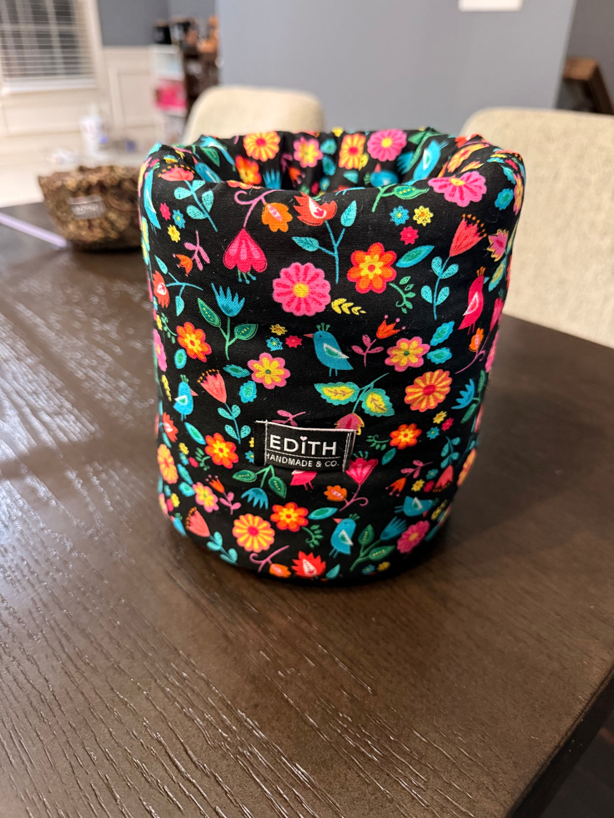 Bright Floral Bubble Bucket