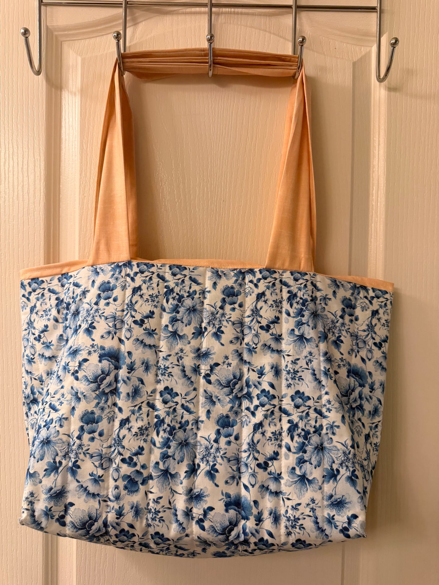 Bluebell Blush Tote💙🧡