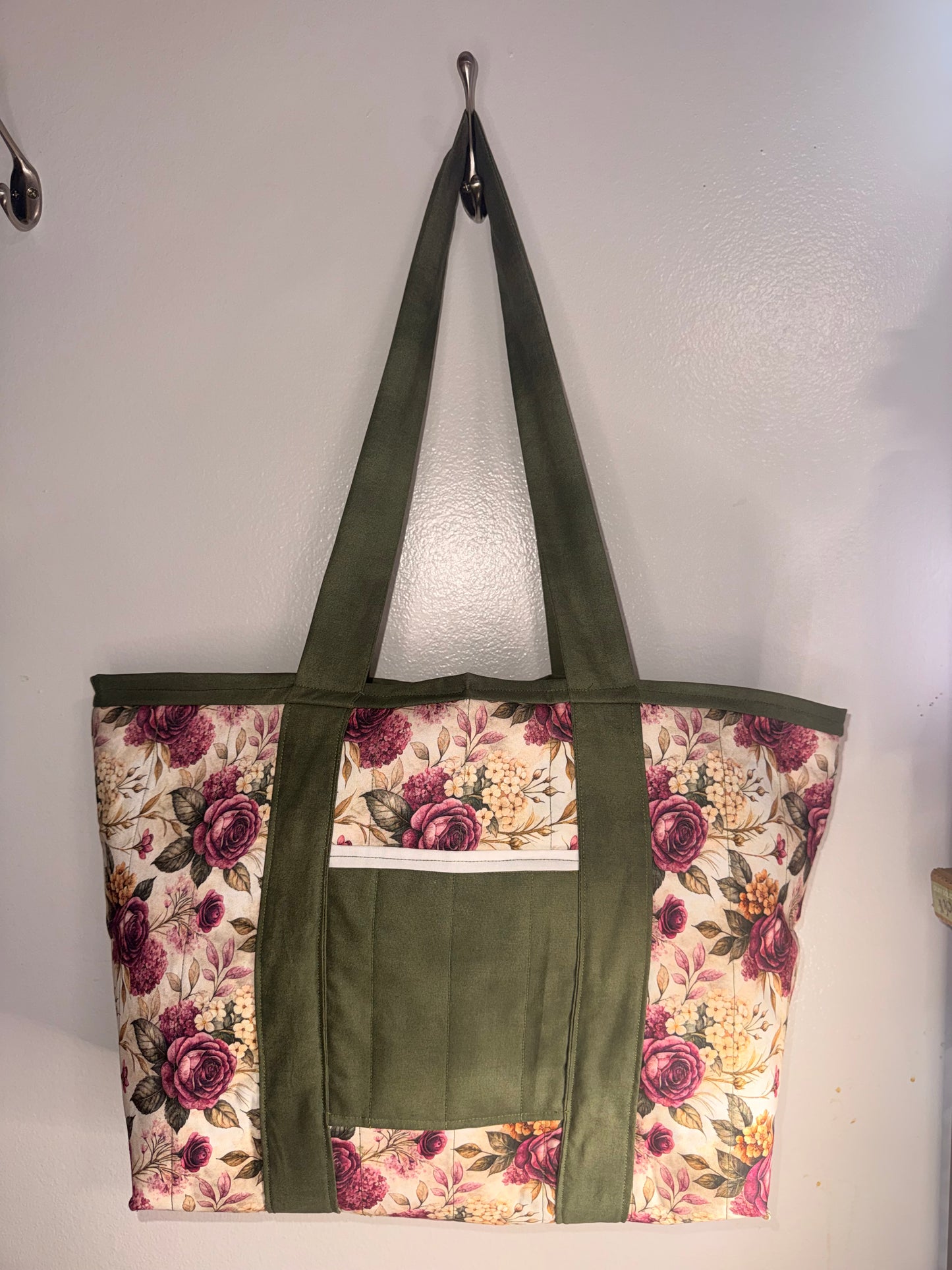 🌿💜 Plum & Sage Tote 💜🌿