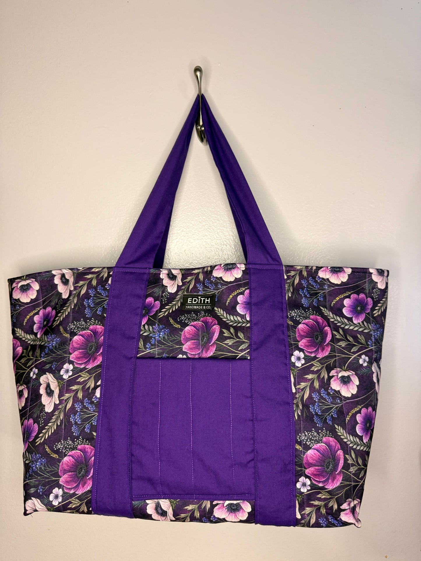 💜 Moonlit Wildflower Tote🌸