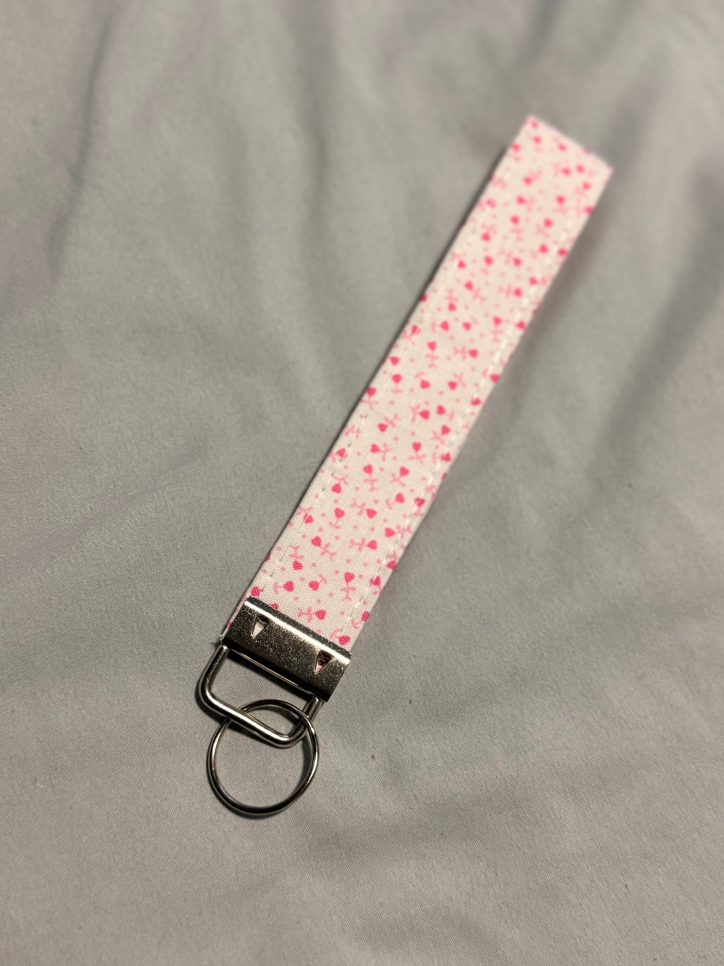 💕 Pink Confetti Wristlet
