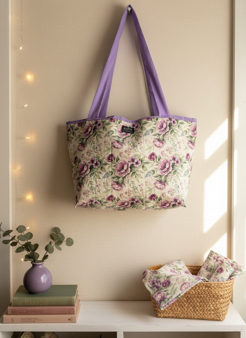 🌸 Lavender Garden Tote🌸