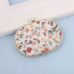 🤍🌼 Ivory Blossom Compact Mirror🌼🤍