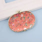 🌺🌸 Peach Petal Compact Mirror🌸🌺