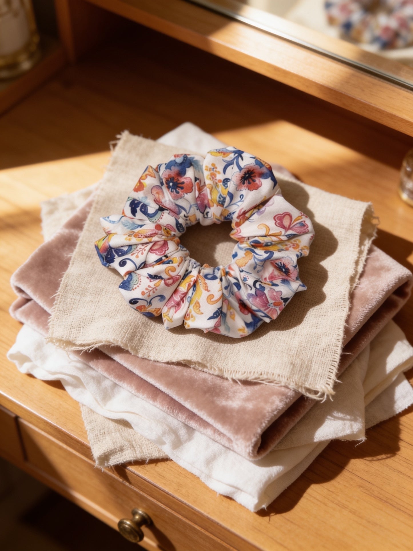 CHARLOTTE XL SCRUNCHIE ☀️💙