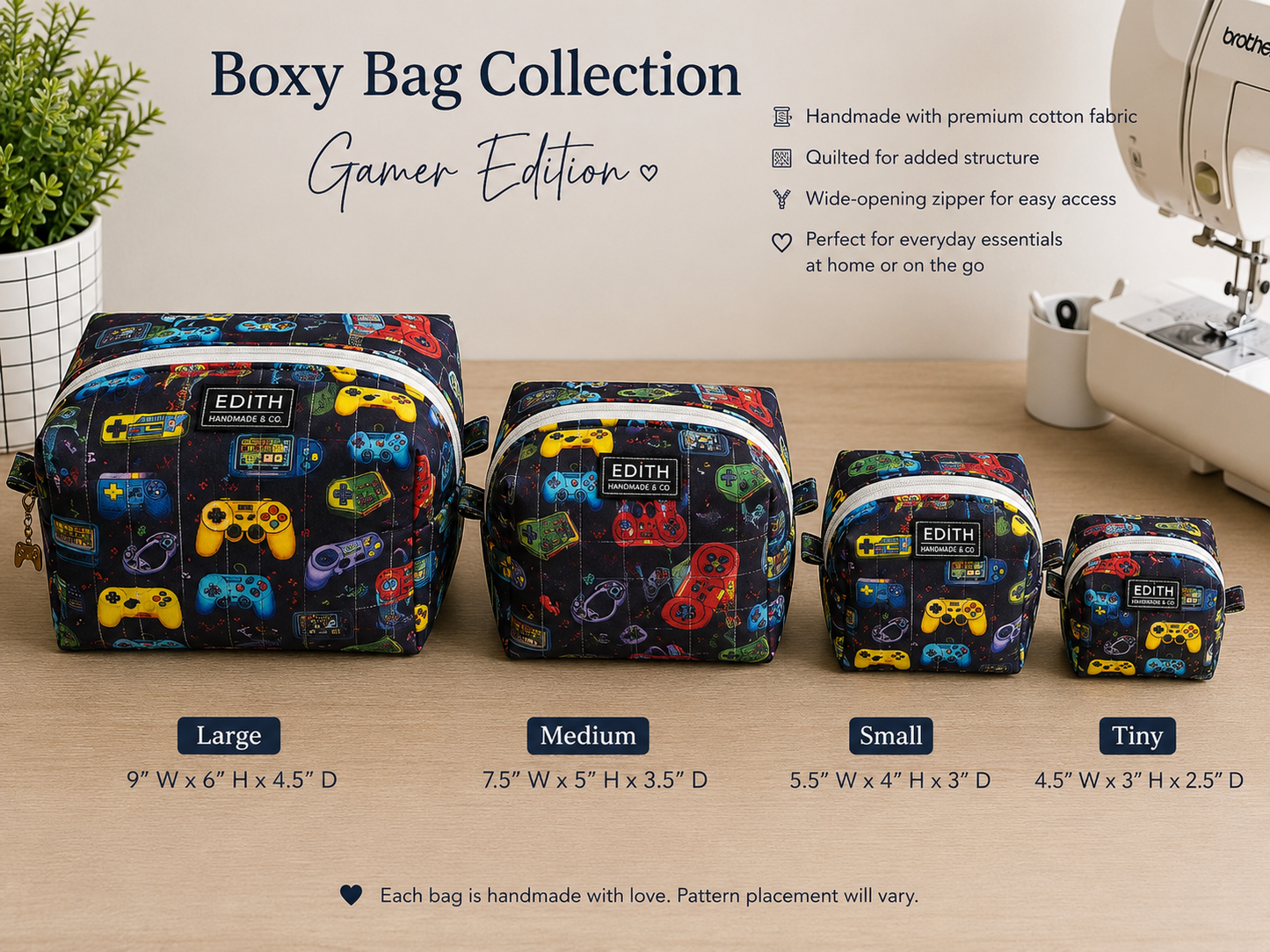 🎮 Gamer Boxy Bag