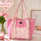 Blush Bow Everyday Tote