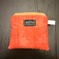 Pumpkin spice Zipper wallet, handmade zipper wallet