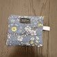 Dusty bloomZipper wallet, handmade zipper wallet