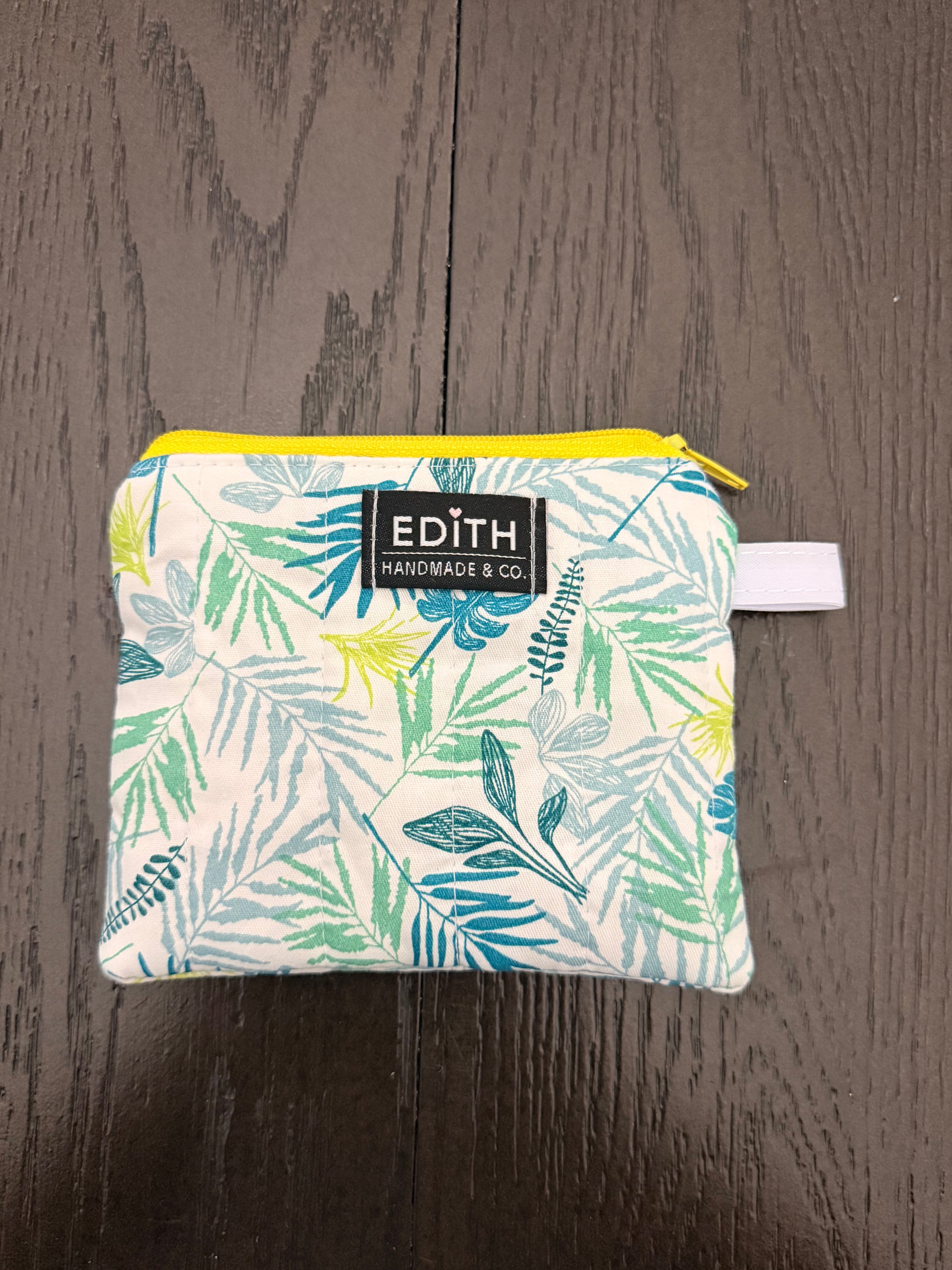 Aloha Zipper wallet, handmade zipper wallet