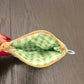 Mint bloom Zipper wallet, handmade zipper wallet