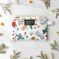 Autumn Mini zipper wallet, handmade zipper wallet