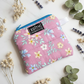 Bluebell Zipper wallet, handmade zipper wallet