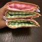Piglet Zipper wallet, handmade zipper wallet