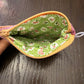 Dark Ruffles Zipper wallet, handmade zipper wallet