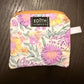 Watercolor Zipper wallet, handmade zipper wallet
