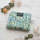 Daisies Zipper wallet, handmade zipper wallet