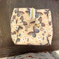 Nude Butterfly Boxy Makeup Bag