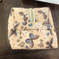 Nude Butterfly Boxy Makeup Bag