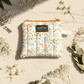Willow Zipper wallet Fabric, handmade zipper wallet