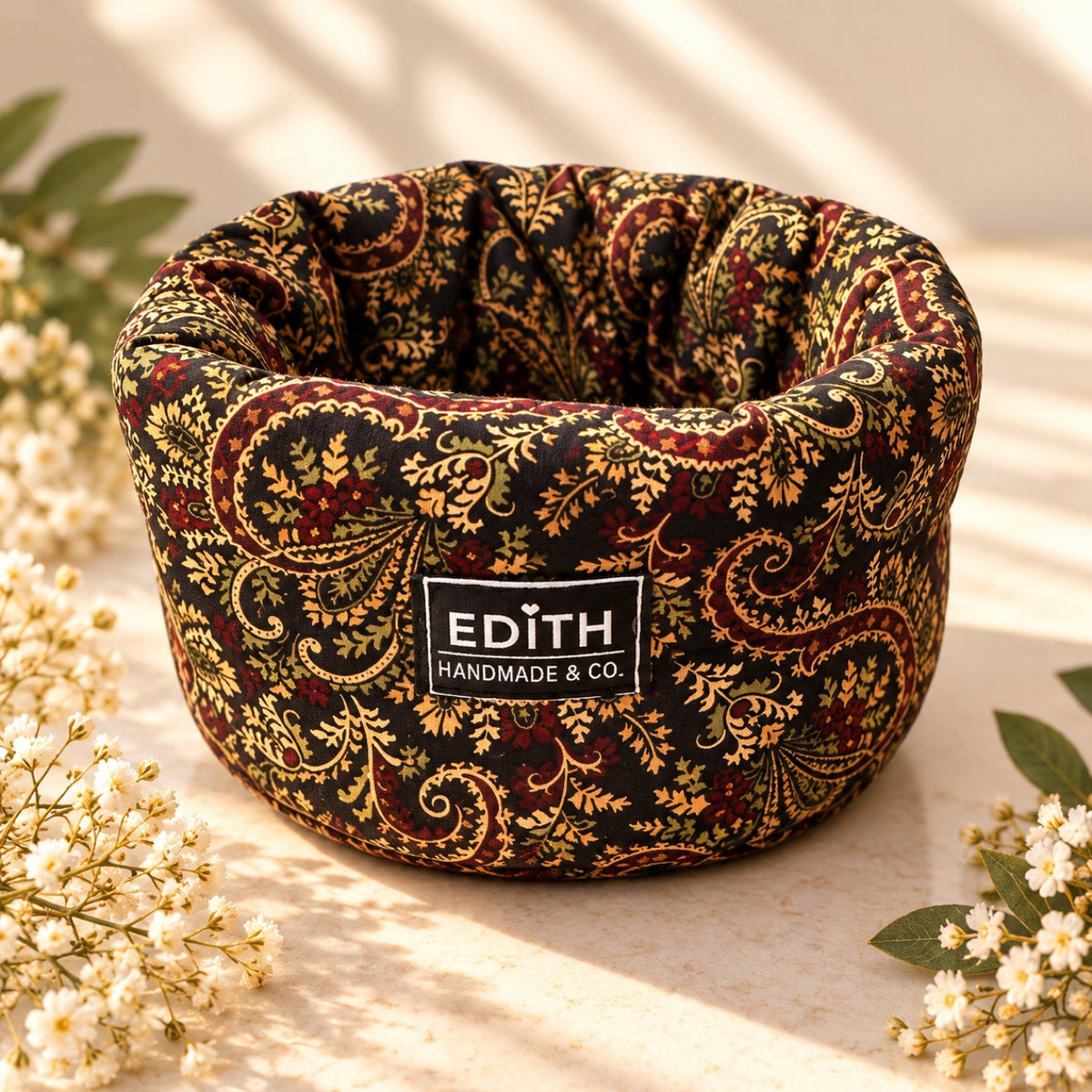 Dark Paisley Bubble Tray