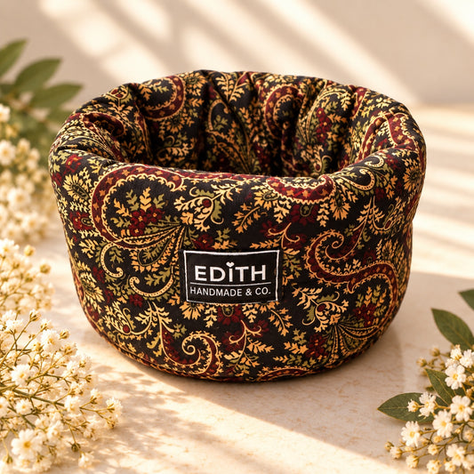 Dark Paisley Bubble Tray