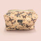 Nude Butterfly Boxy Makeup Bag